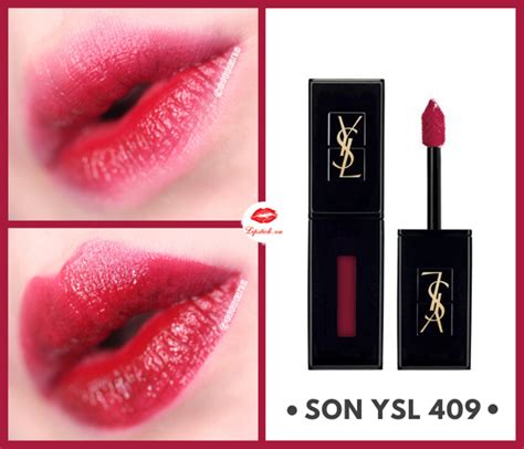 ysl burgundy vibes review 409|ysl lip balm reviews.